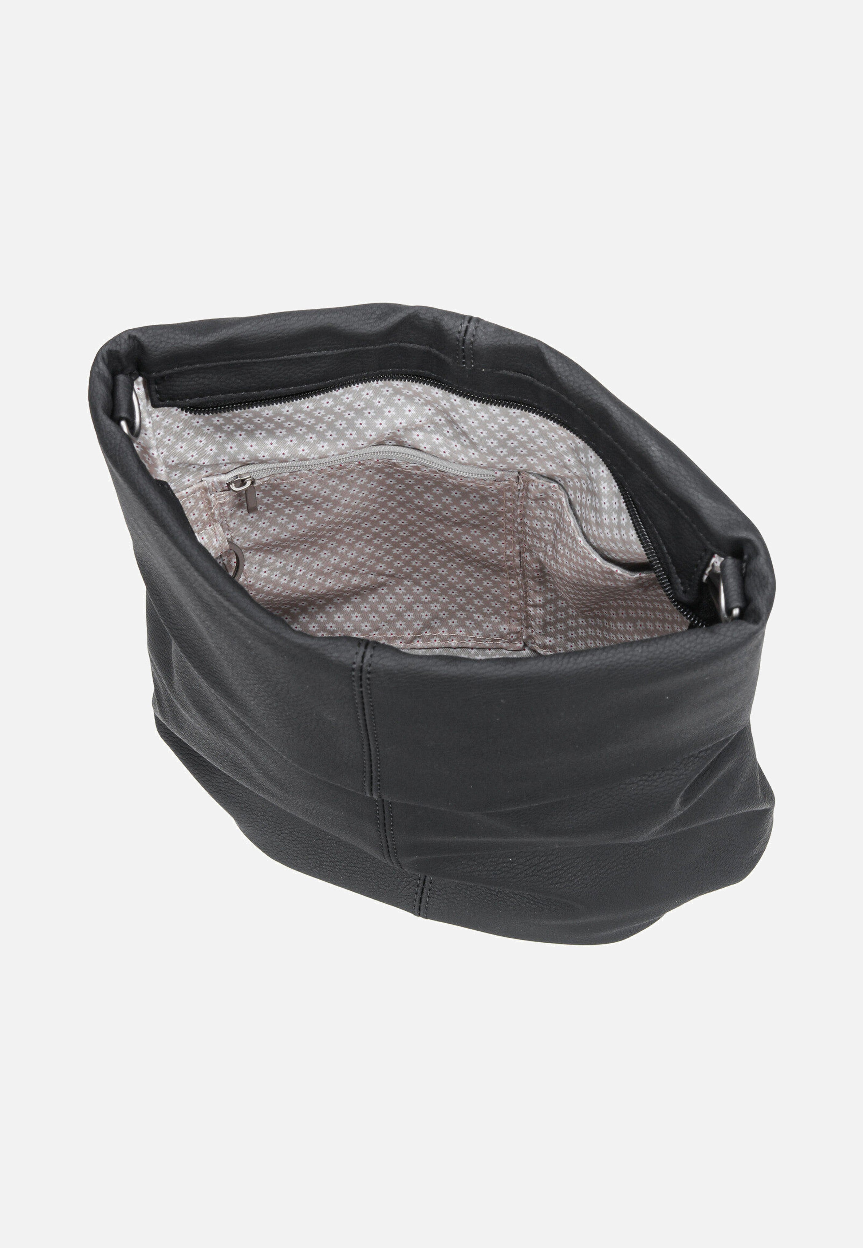 zwei - Mademoiselle M90 Nubuk/Black - Hobo Bag | Women-Image