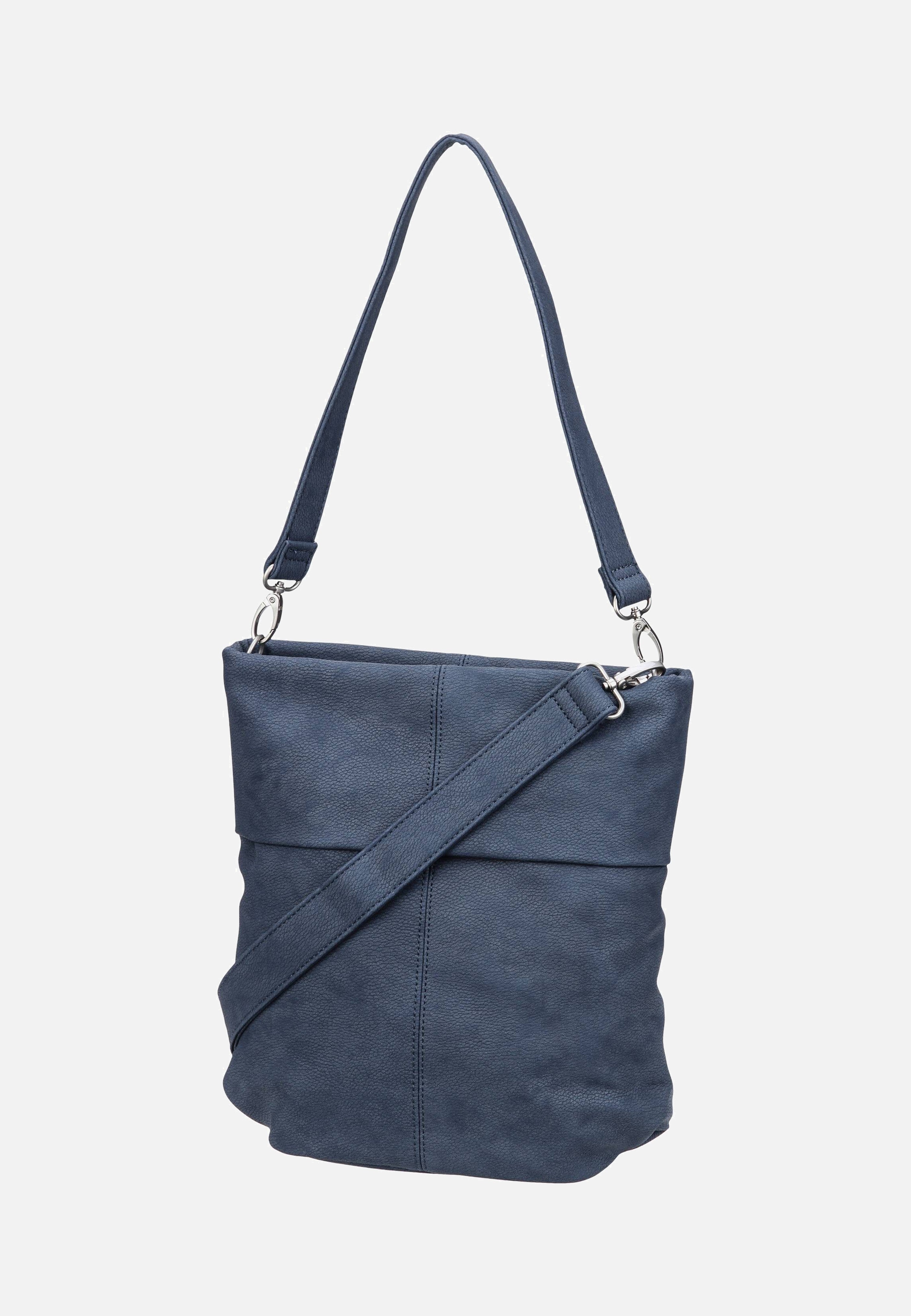 zwei - Mademoiselle M90 Nubuk/Blue - Hobo Bag | Women-Image