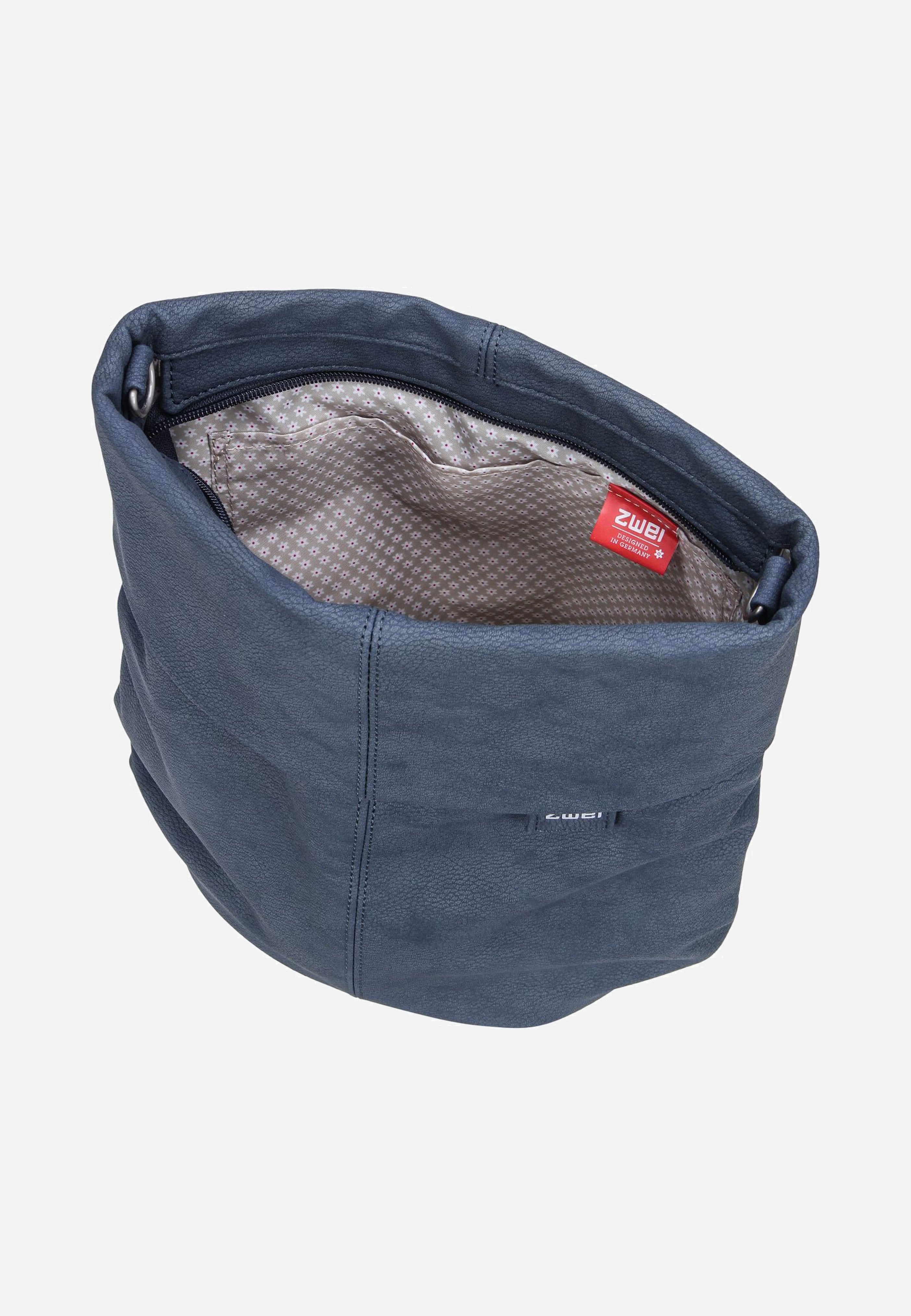 zwei - Mademoiselle M90 Nubuk/Blue - Hobo Bag | Women-Image