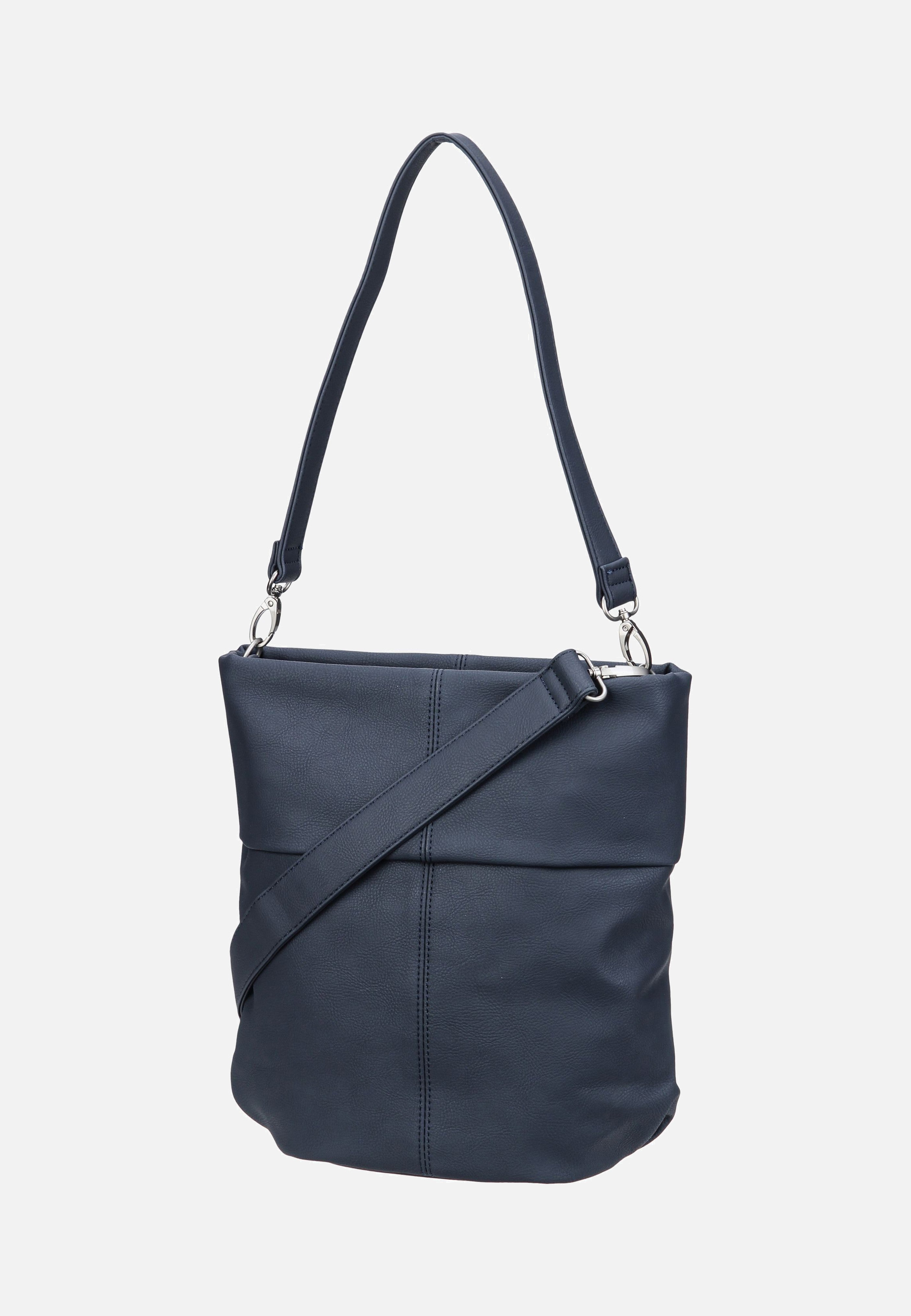 zwei - Mademoiselle M90 Nubuk/Ink - Hobo Bag | Women-Image