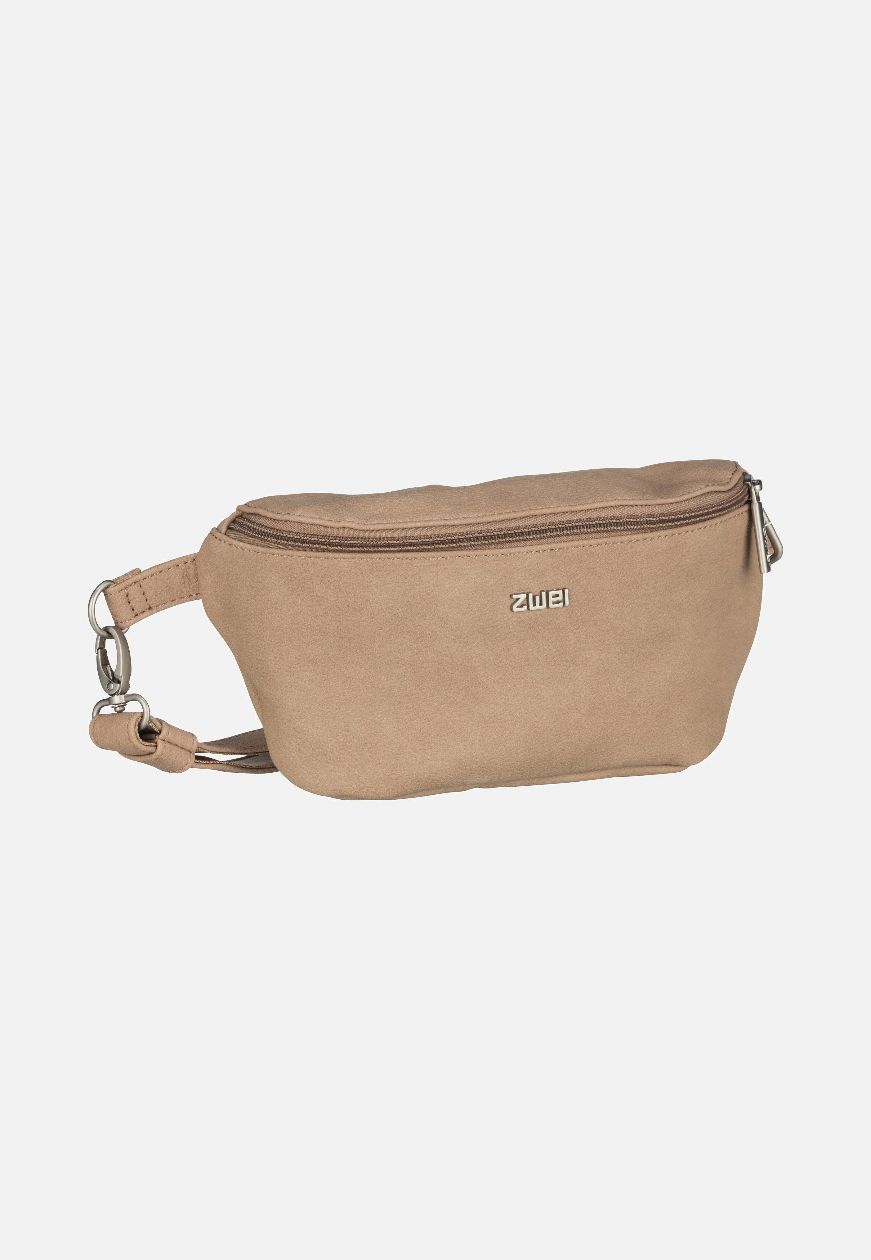 zwei Mademoiselle MH4 Nubuk/Sand Bauchtasche