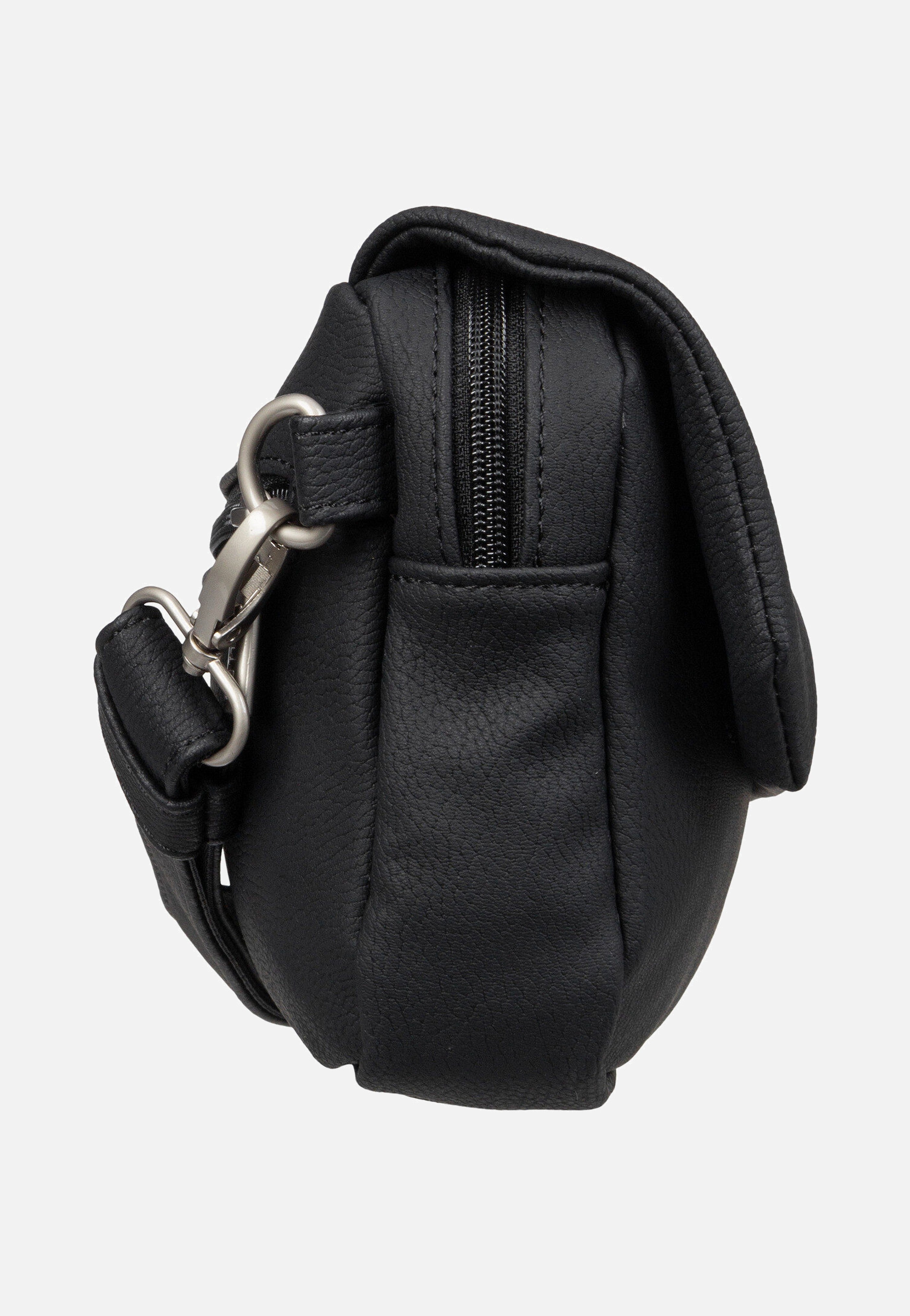 zwei - Mademoiselle MH40 Nubuk/Black - Crossbody Bag | Women-Image