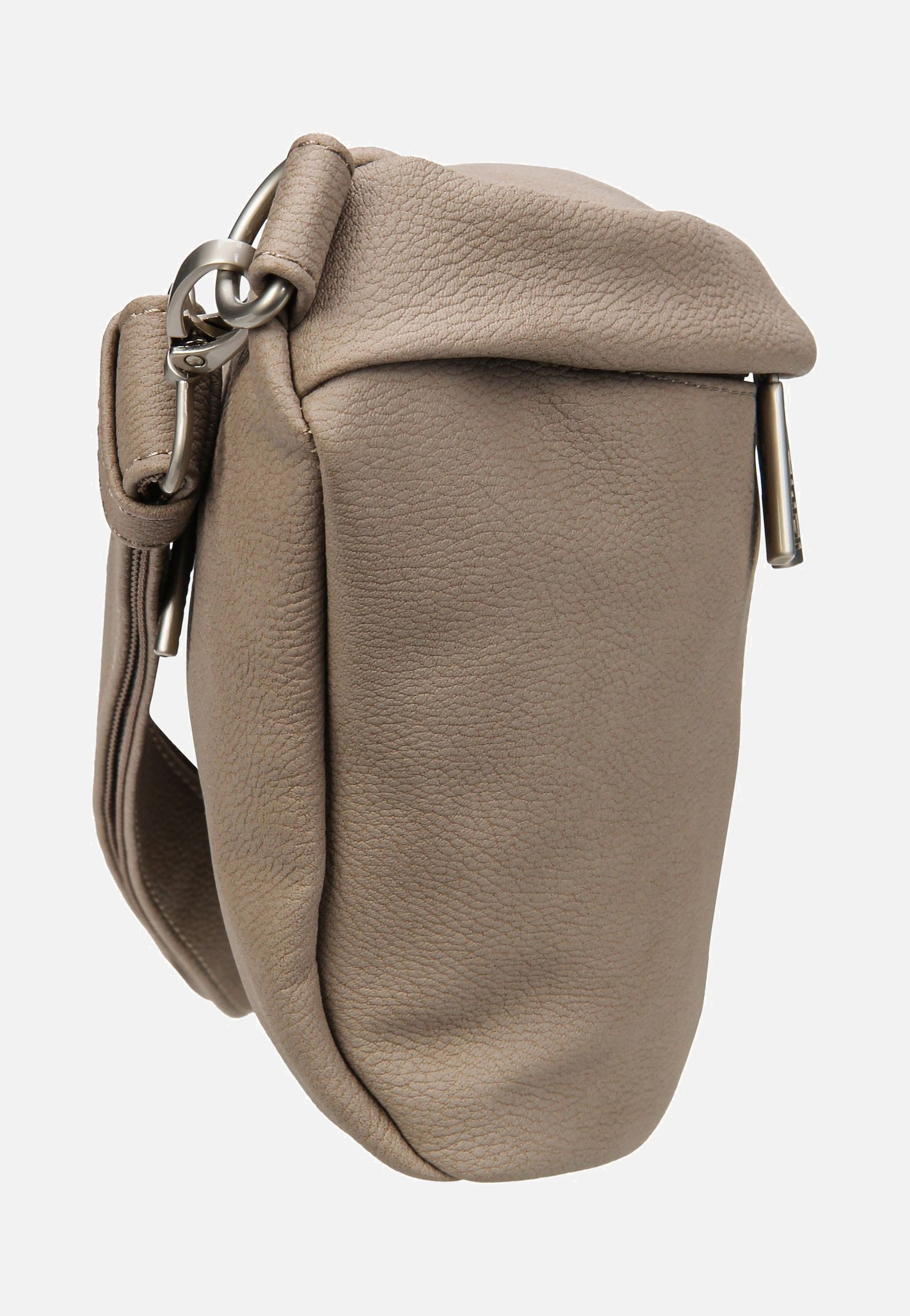 zwei Mademoiselle MH80 Nubuk/Cappucino Bauchtasche