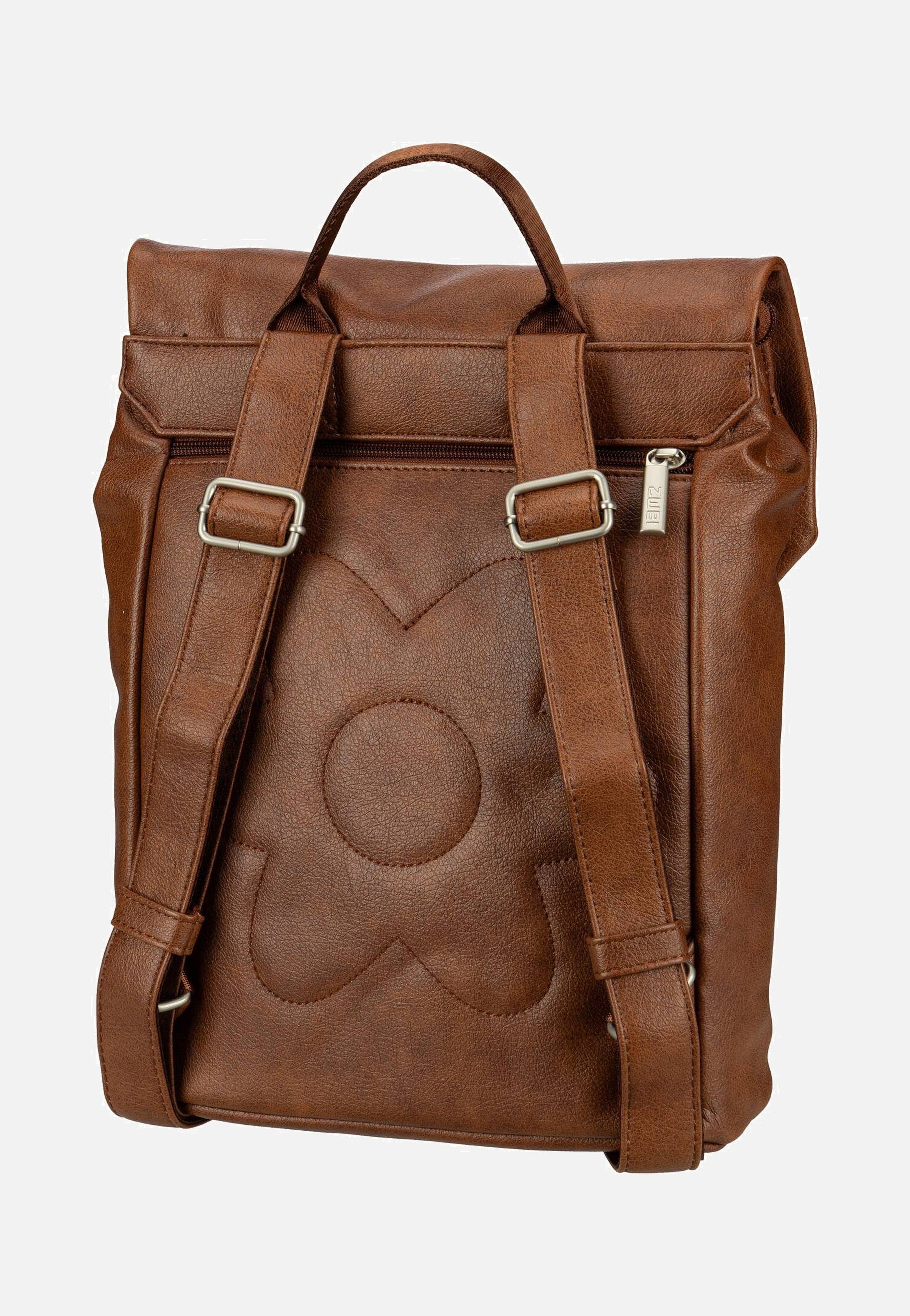 zwei Mademoiselle MR13 Cognac Rucksack