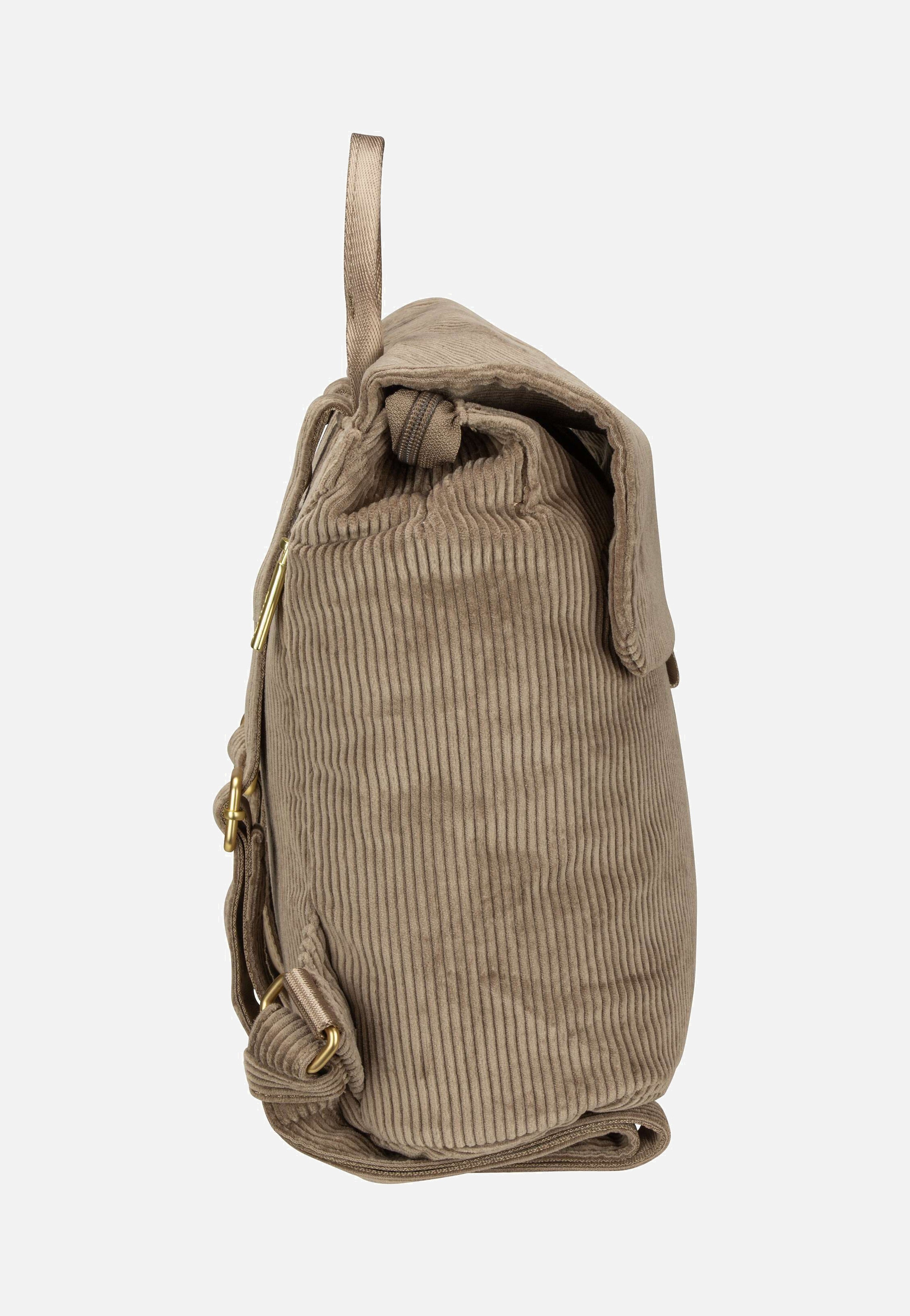 zwei Mademoiselle MR8 Cord/Mocca Rucksack