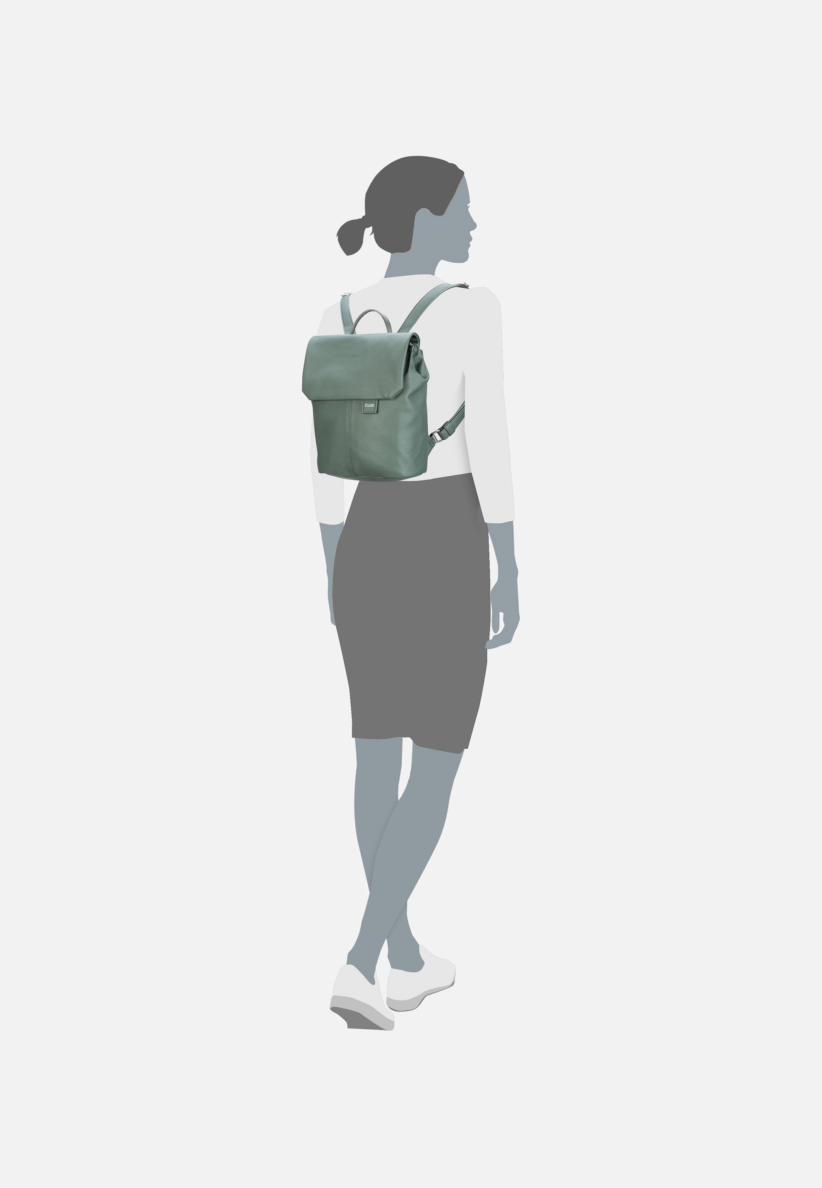 zwei Mademoiselle MR8 Eucalyptus Rucksack