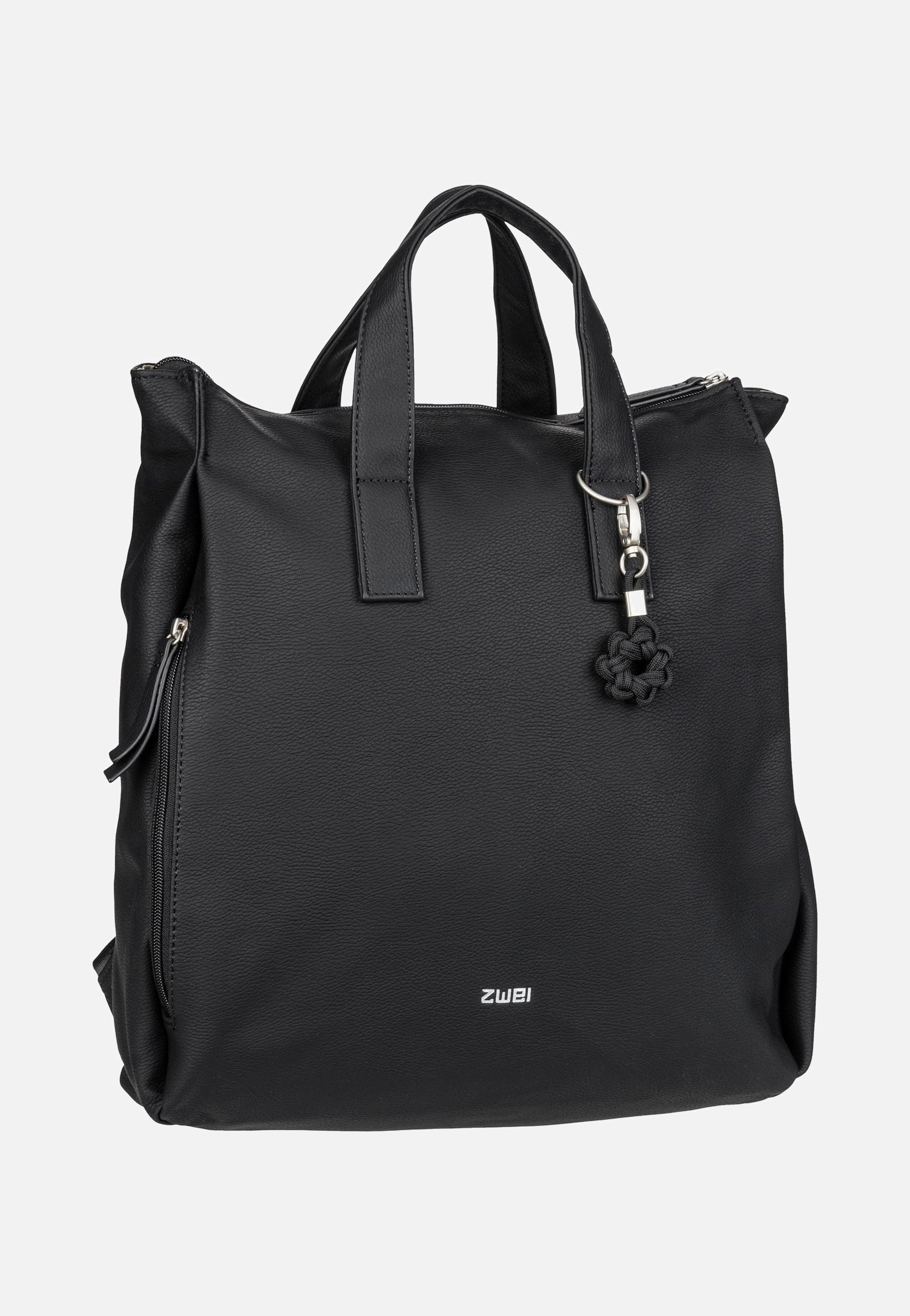 zwei - Yuna YUR150 Nubuk/Black - Backpack | Women-Image