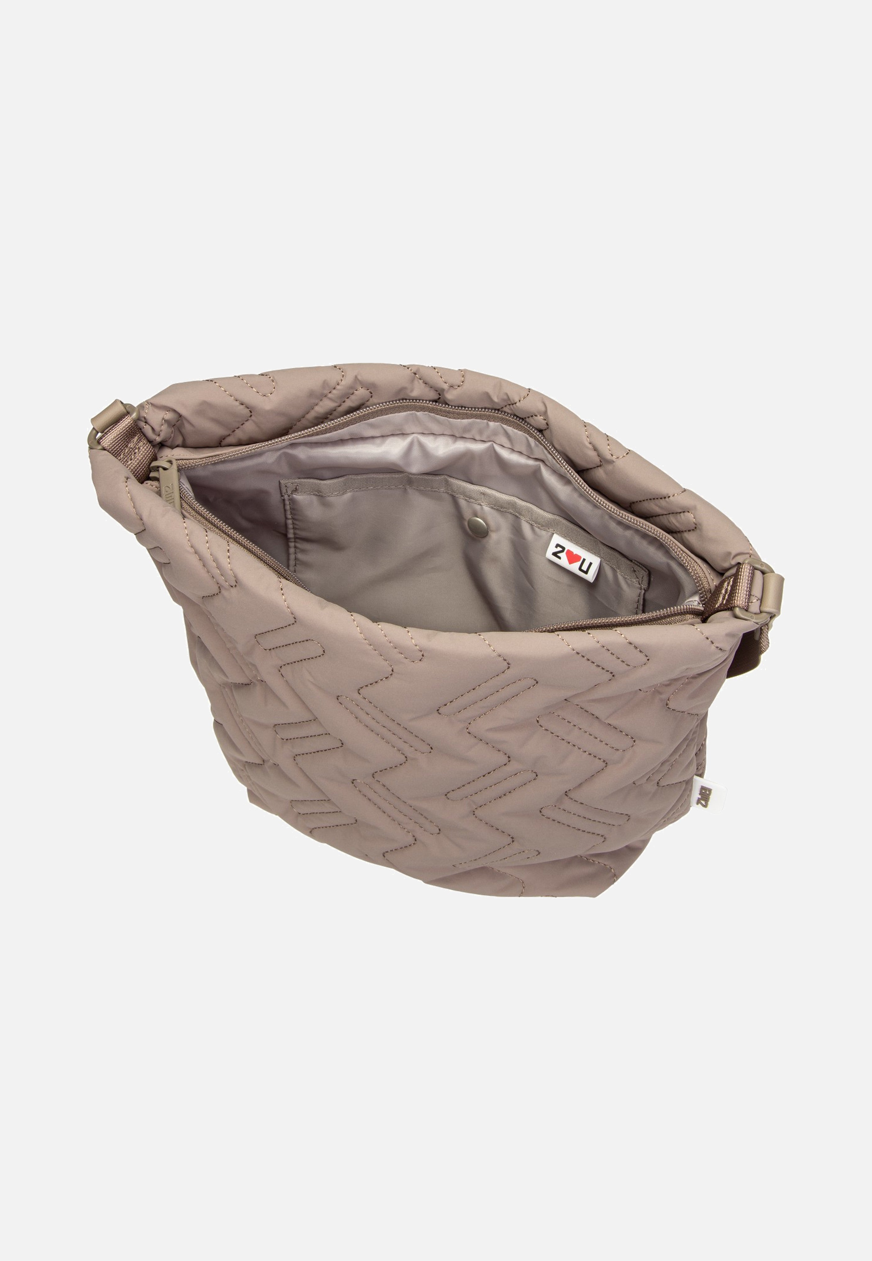 zwei Cleo CL90 Mocca Umhängetasche