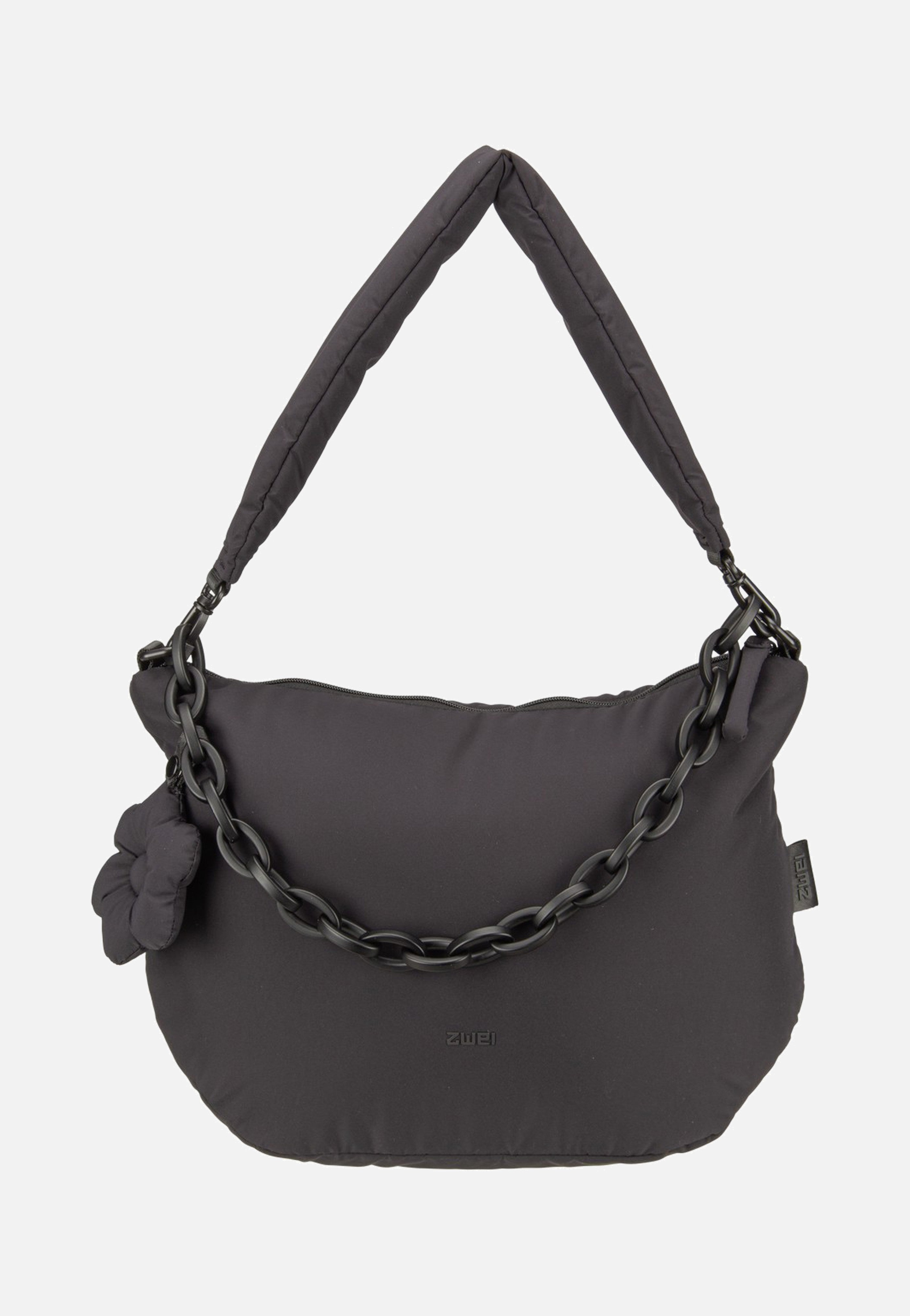 zwei Hannah HA140 Black Hobo Bag