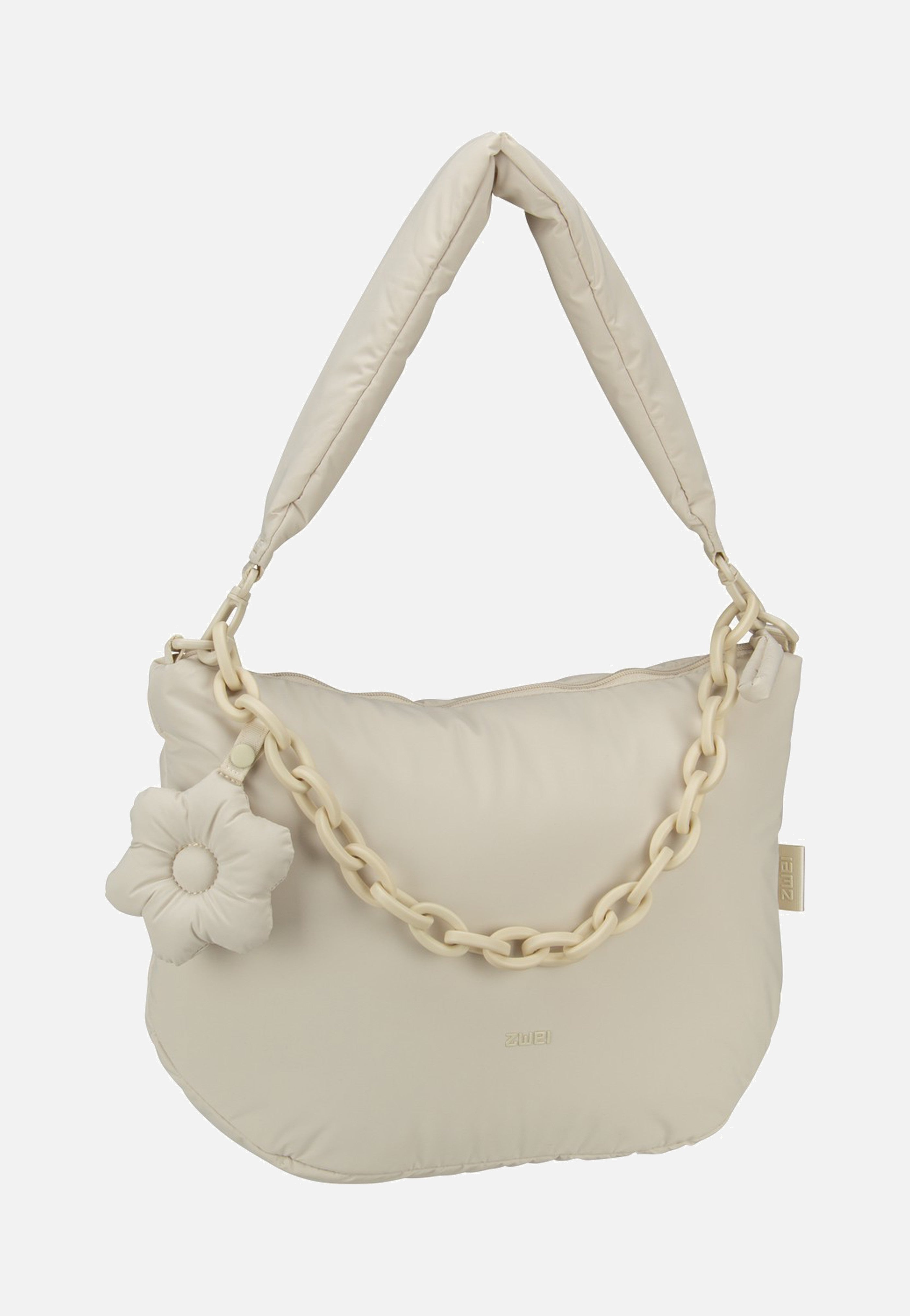 zwei Hannah HA140 Off White Hobo Bag