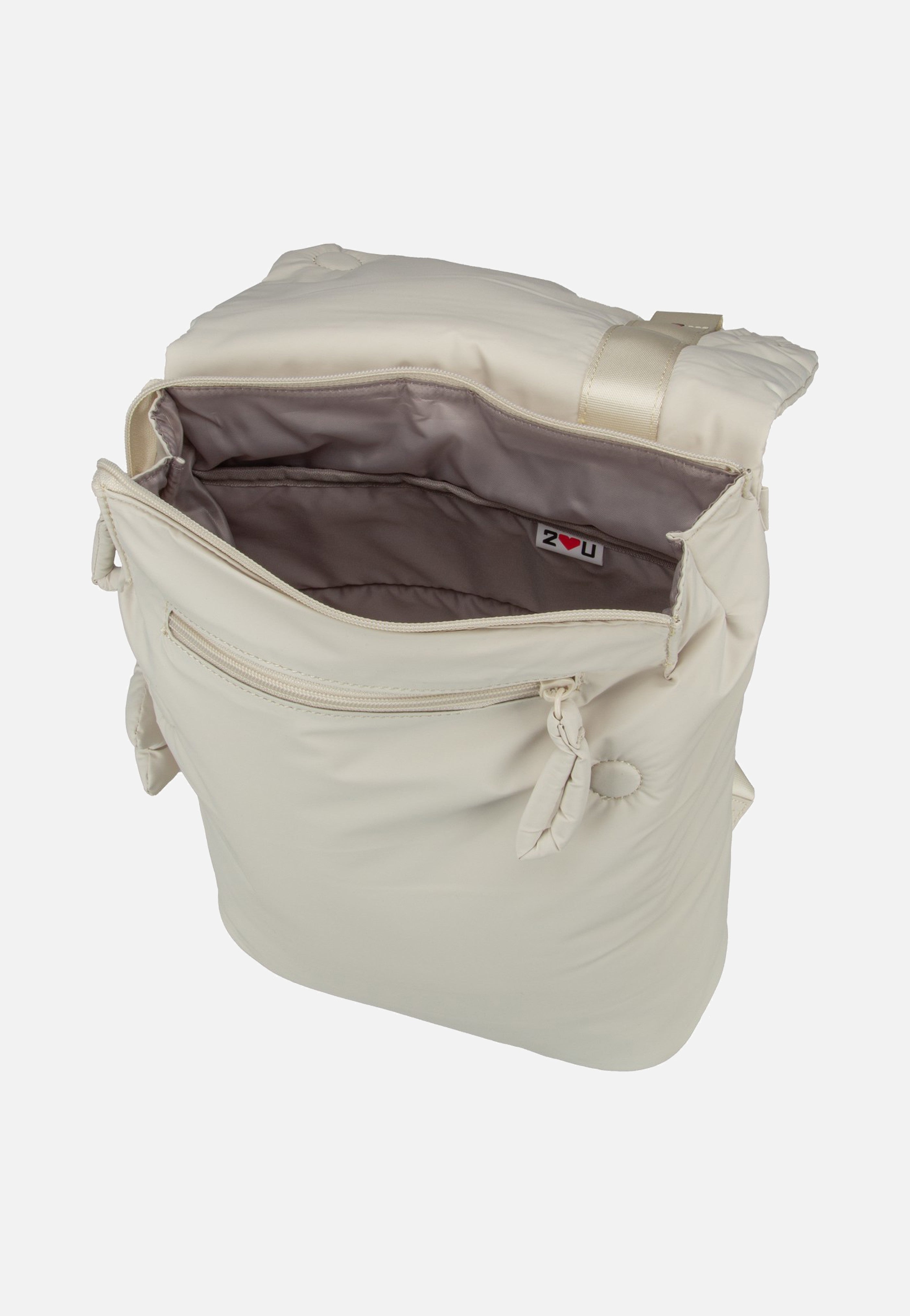 zwei - Hannah HAR13 Off White - Backpack | Neutral-Image