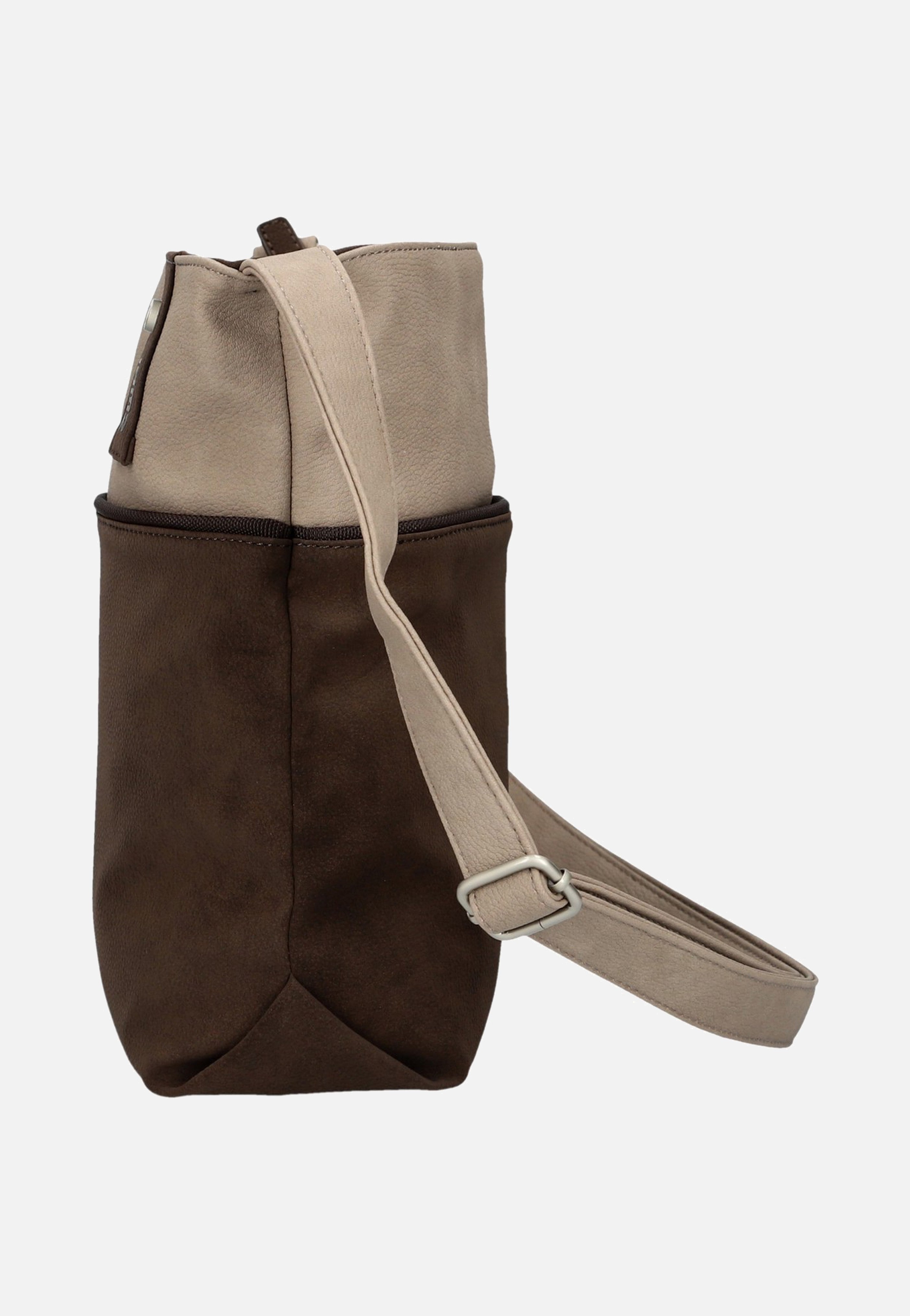 zwei Jana J10 Nubuk/Espresso Pouch Bag