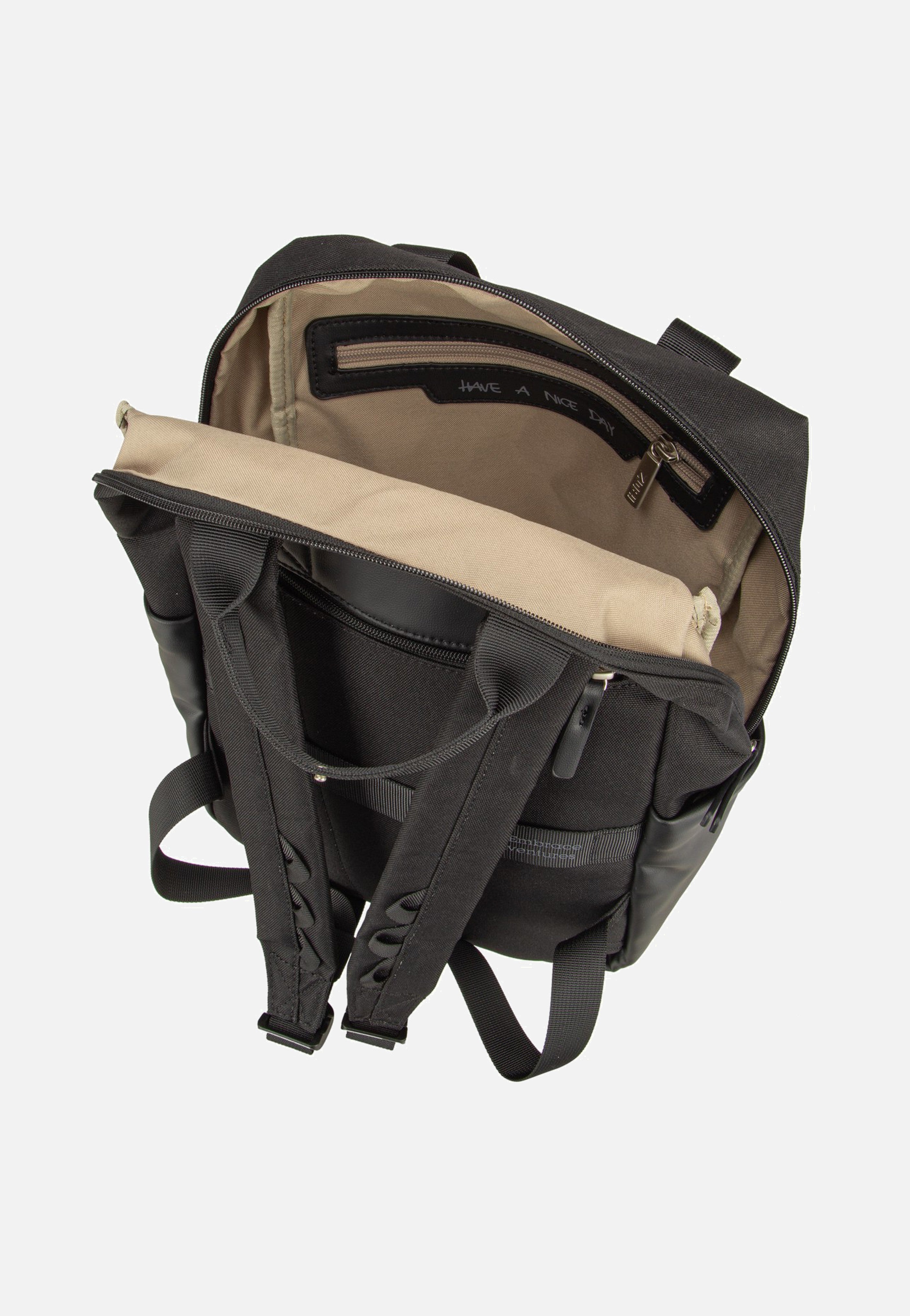zwei Lou LUR140 Black Rucksack