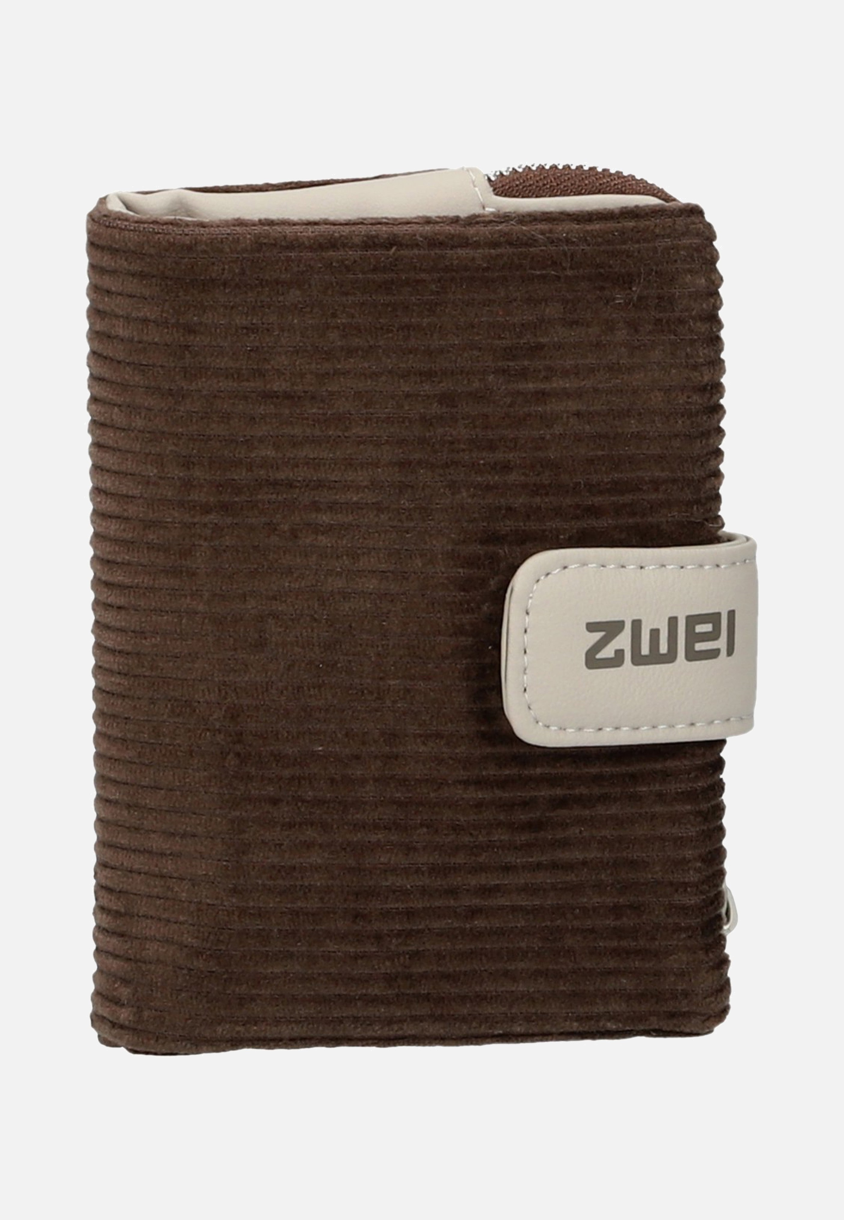zwei M.Wallet MW5 Cord/Wood Portemonnaie