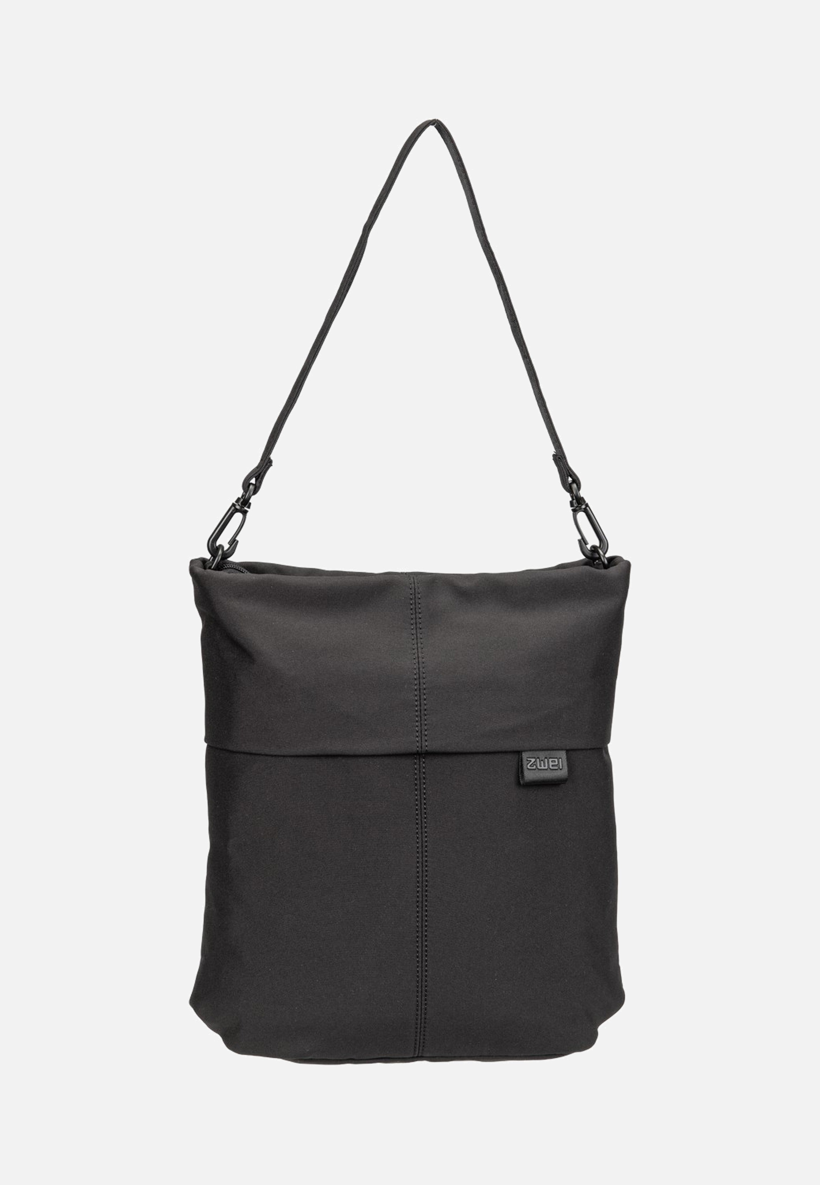 zwei Mademoiselle.Tex  MTX12 Black Hobo Bag