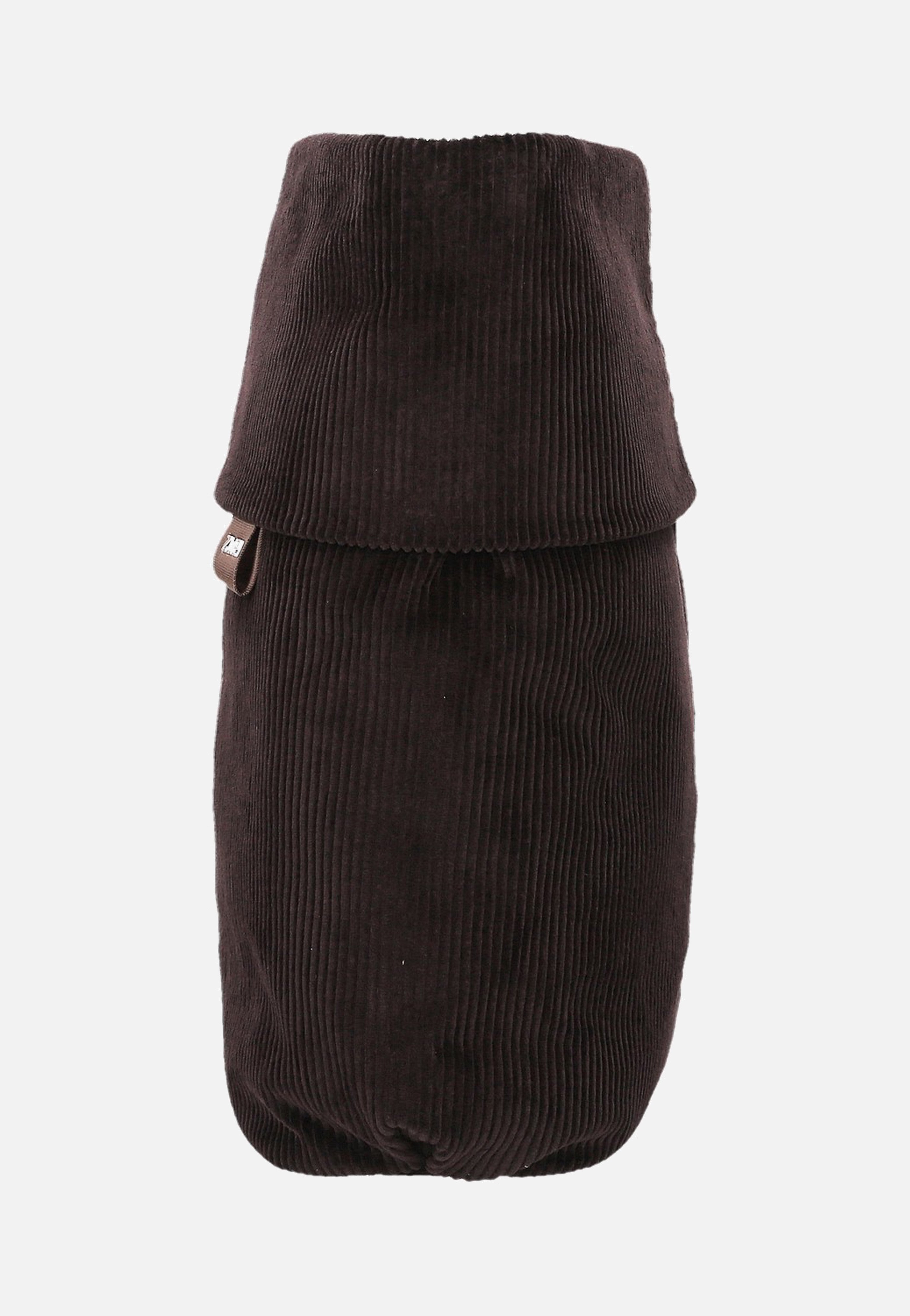 zwei Mademoiselle M12 Cord/Espresso Hobo Bag