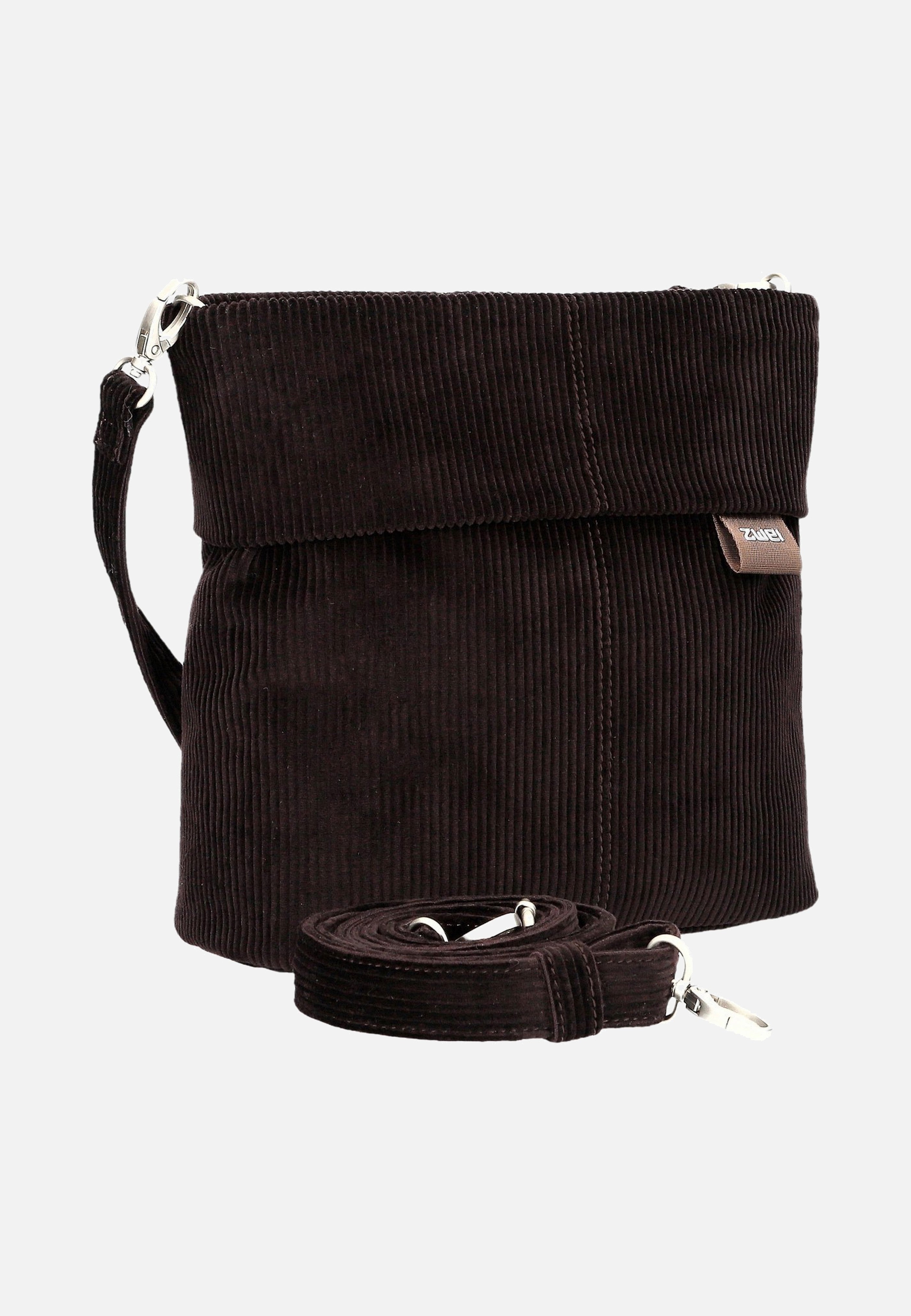 zwei Mademoiselle M8 Cord/Espresso Pouch Bag