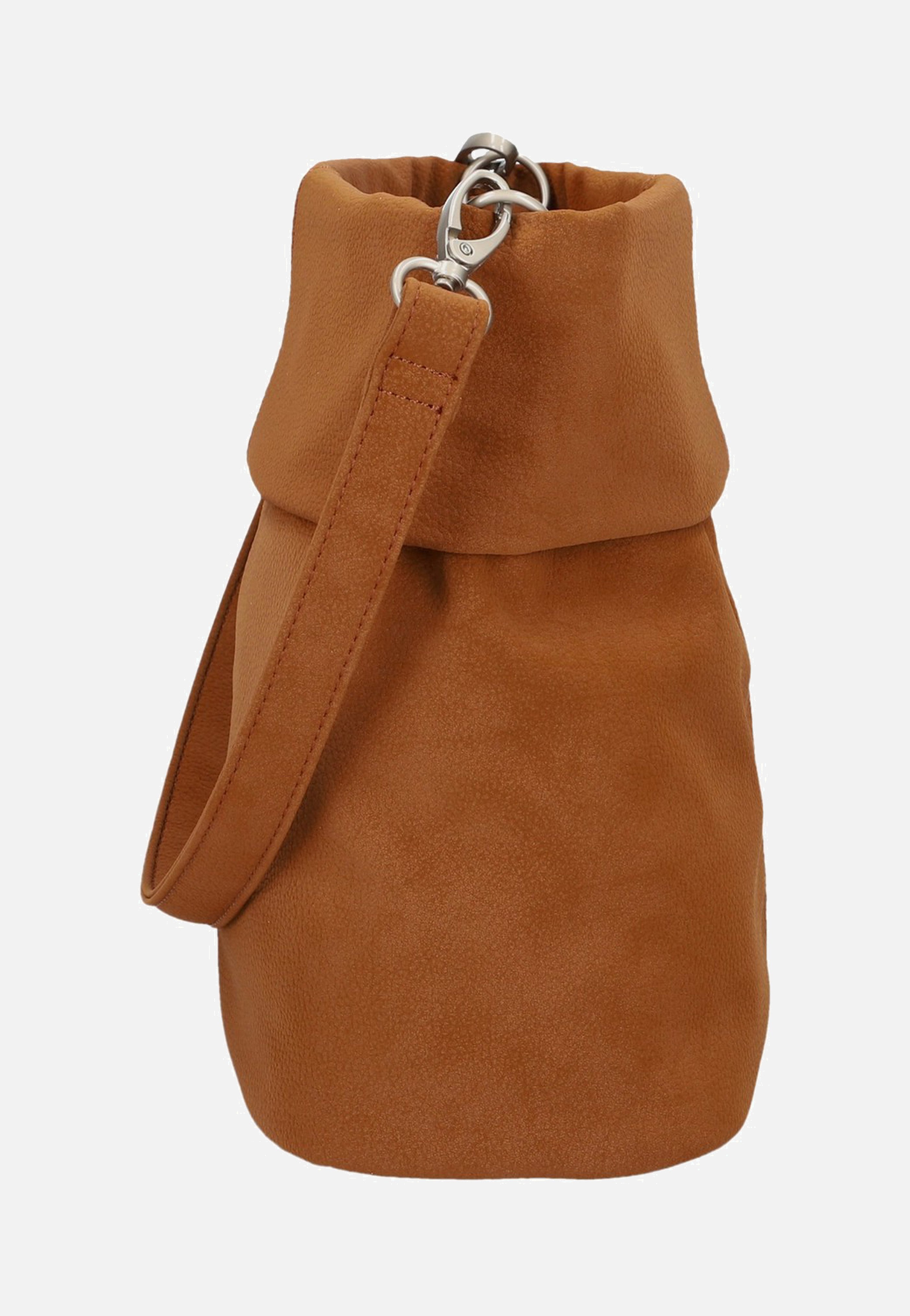 zwei Mademoiselle M8 Nubuk/Cognac Pouch Bag