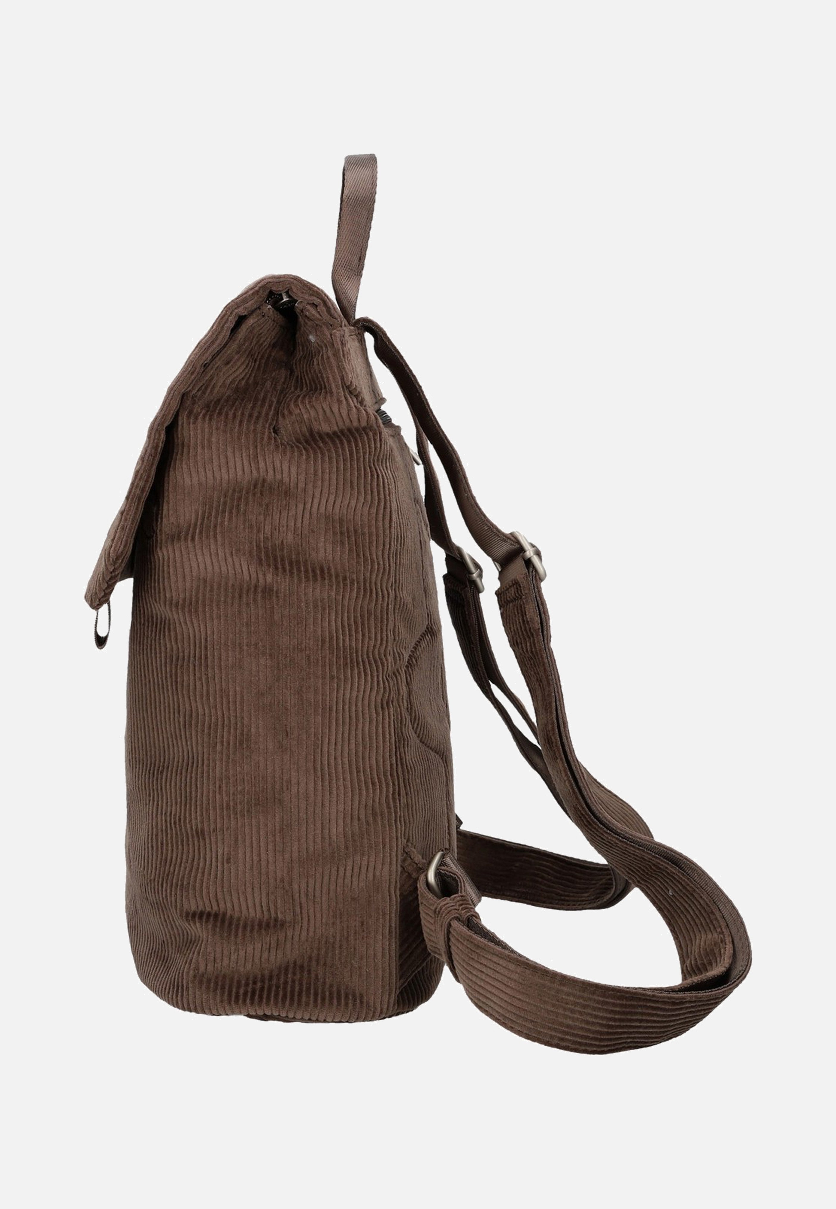zwei - Mademoiselle MR13 Cord/Wood - Backpack | Neutral-Image