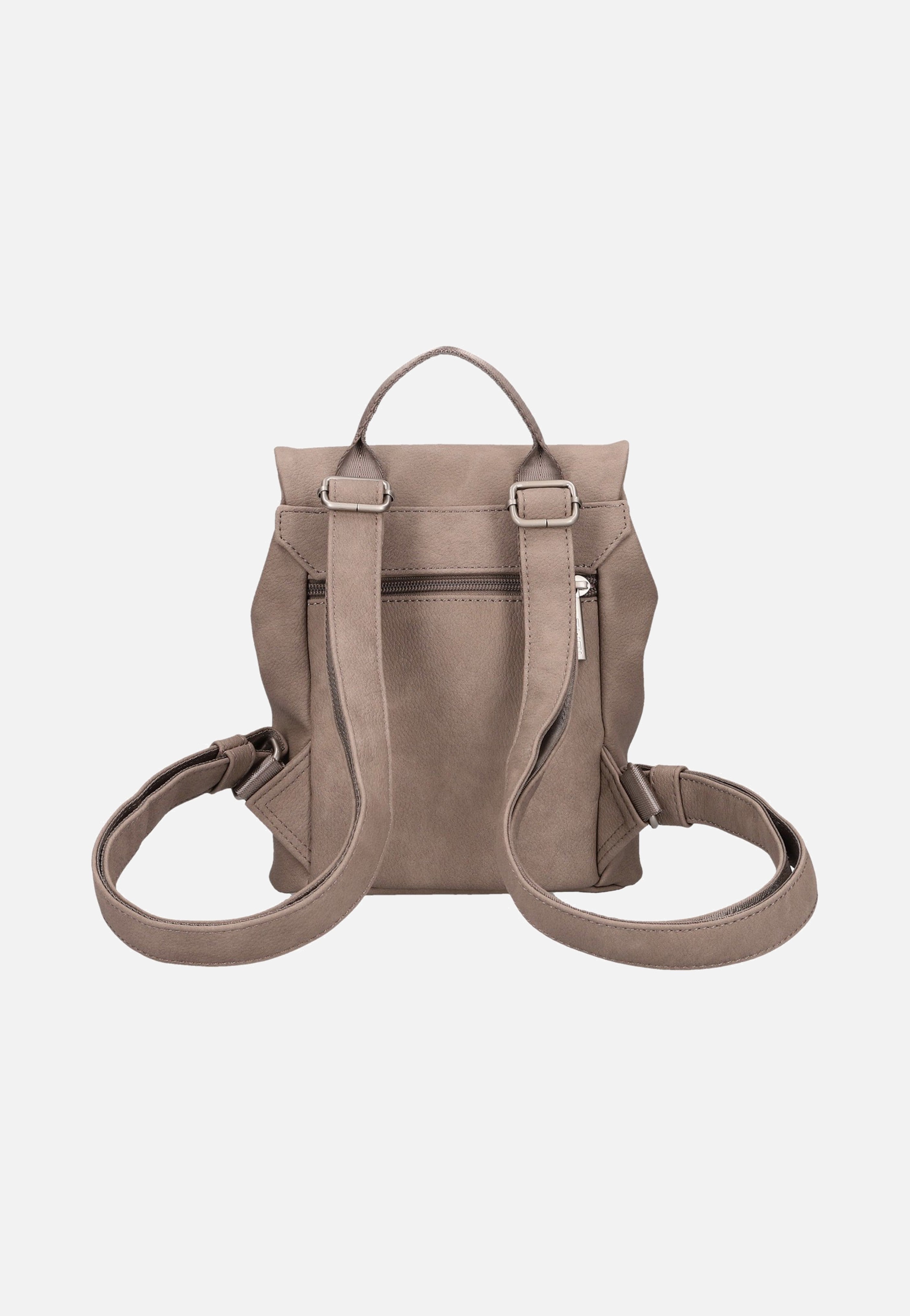 zwei Mademoiselle MR45 Nubuk/Cappuccino Rucksack