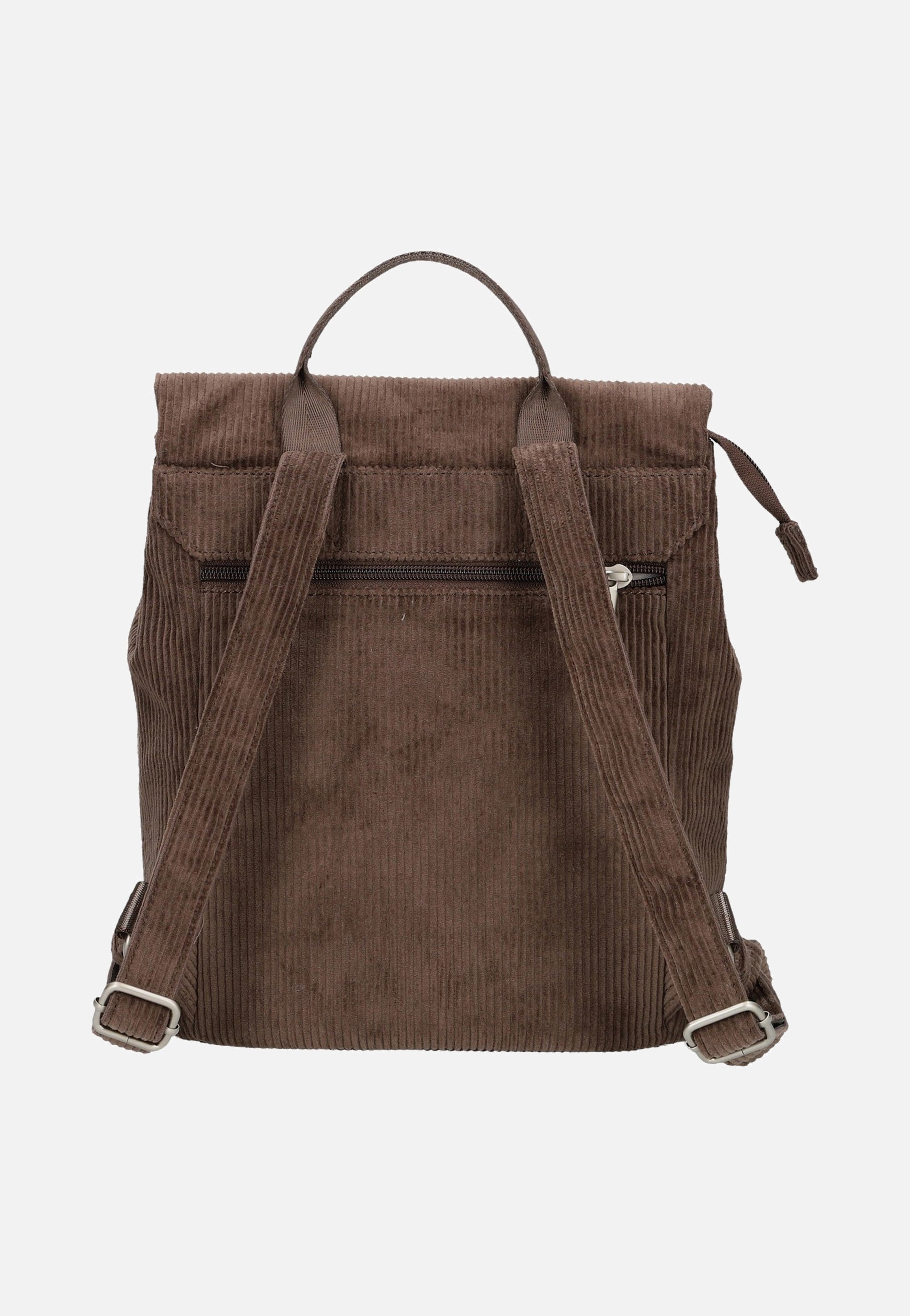 zwei Mademoiselle MR8 Cord/Wood Rucksack