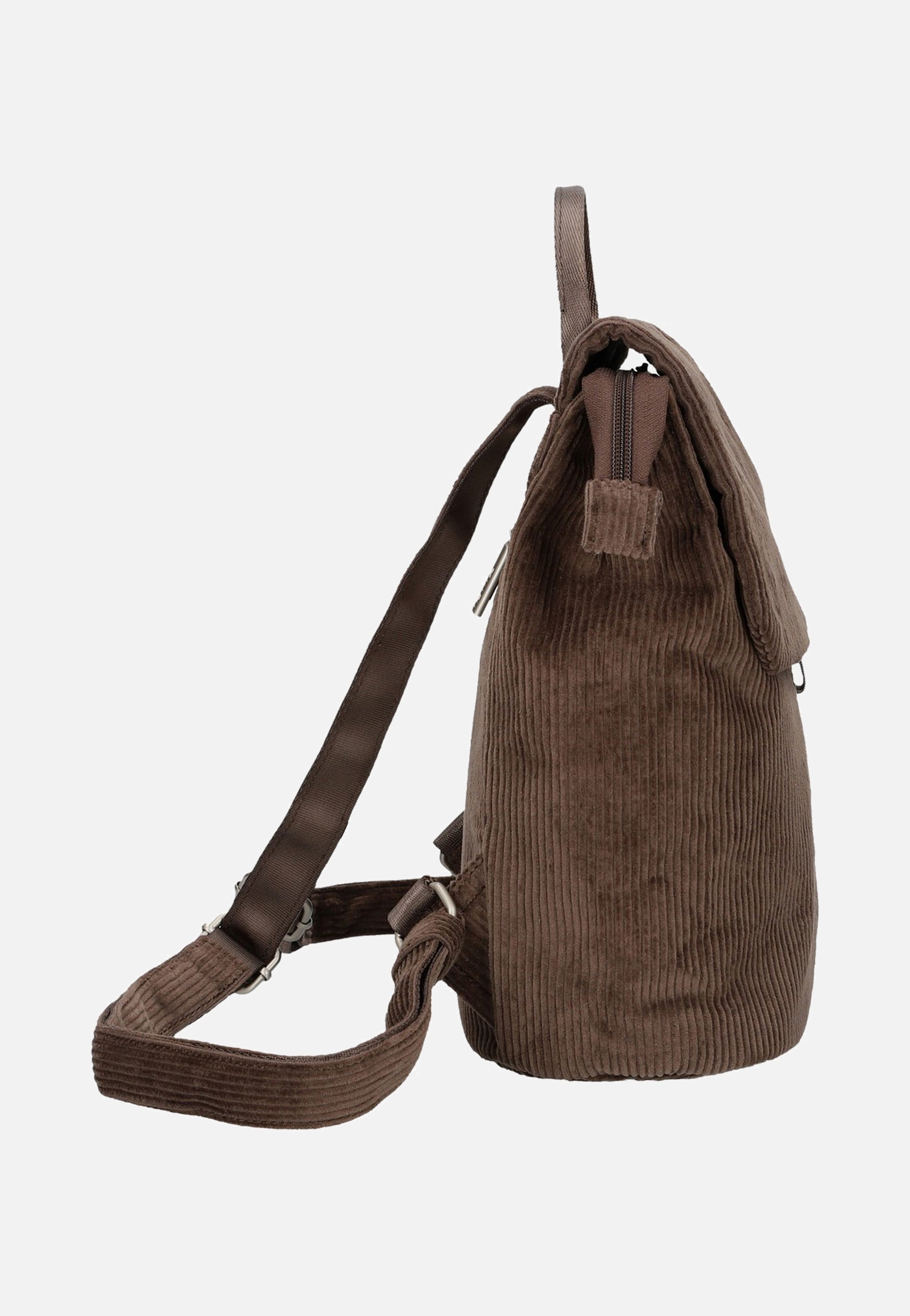 zwei Mademoiselle MR8 Cord/Wood Rucksack
