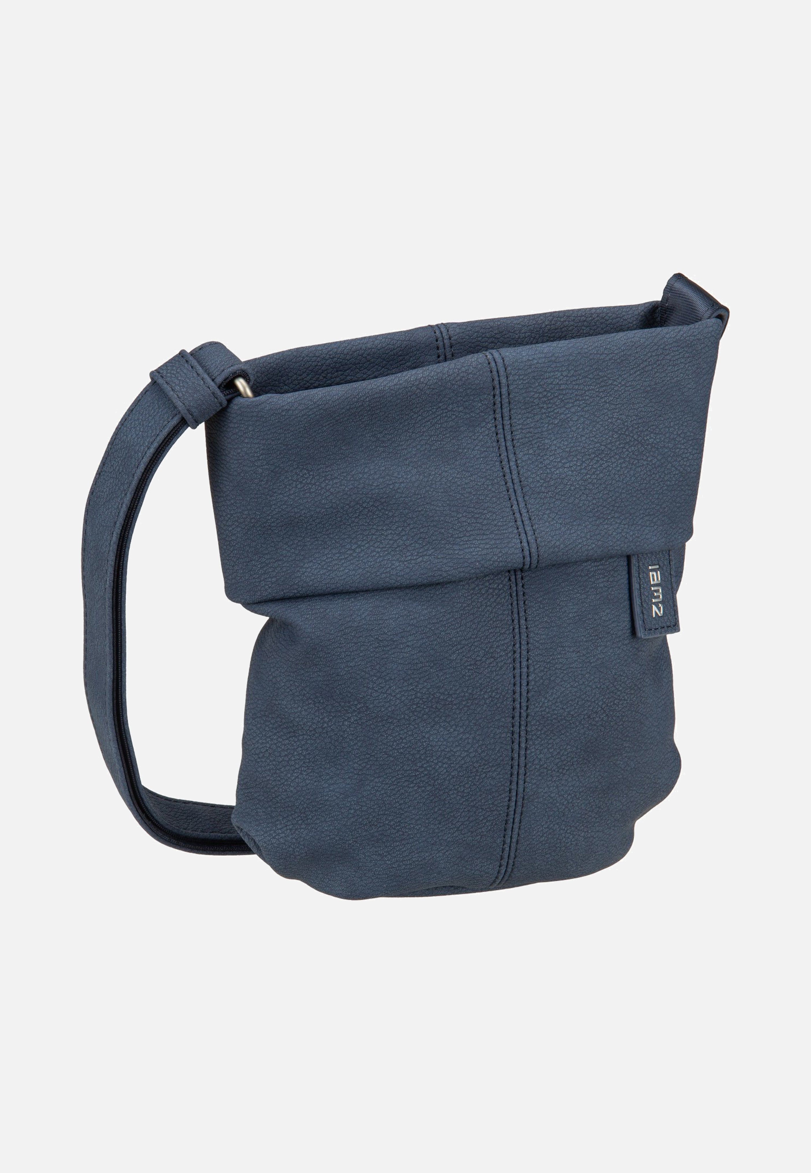 zwei - Mademoiselle M45 M Nubuk/Blue - Crossbody Bag | Neutral-Image