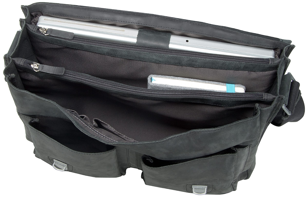 Strellson Richmond Briefbag XL - Black